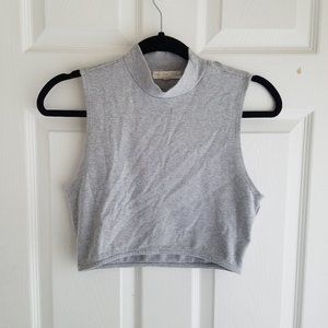 Truly Madly Deeply Mock Neck Crop